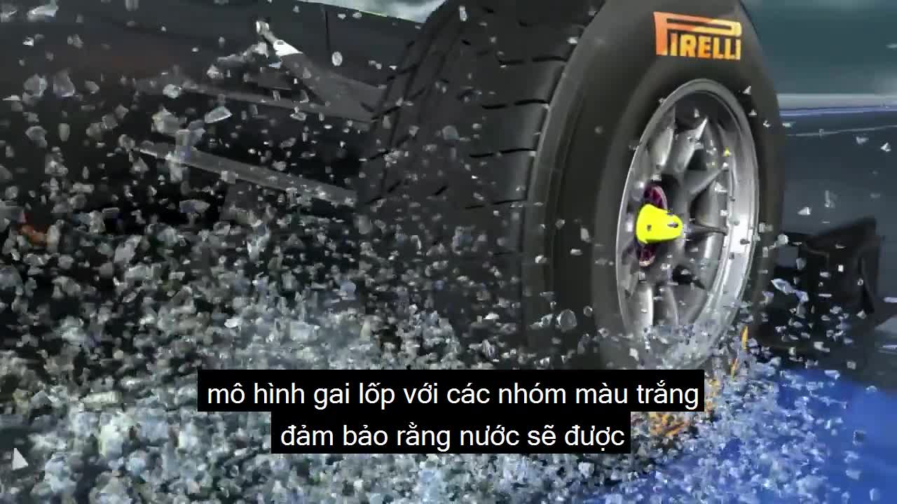 Lốp xe đua F1 có đặc điểm gì