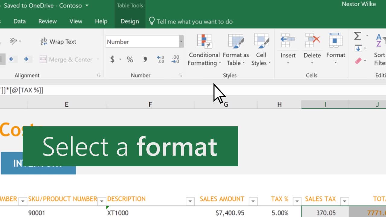 Định dạng số có sẵn trong Microsoft Excel