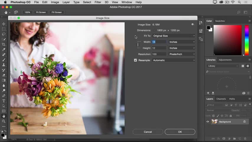 Hướng dẫn chỉnh kích thước ảnh trong Photoshop