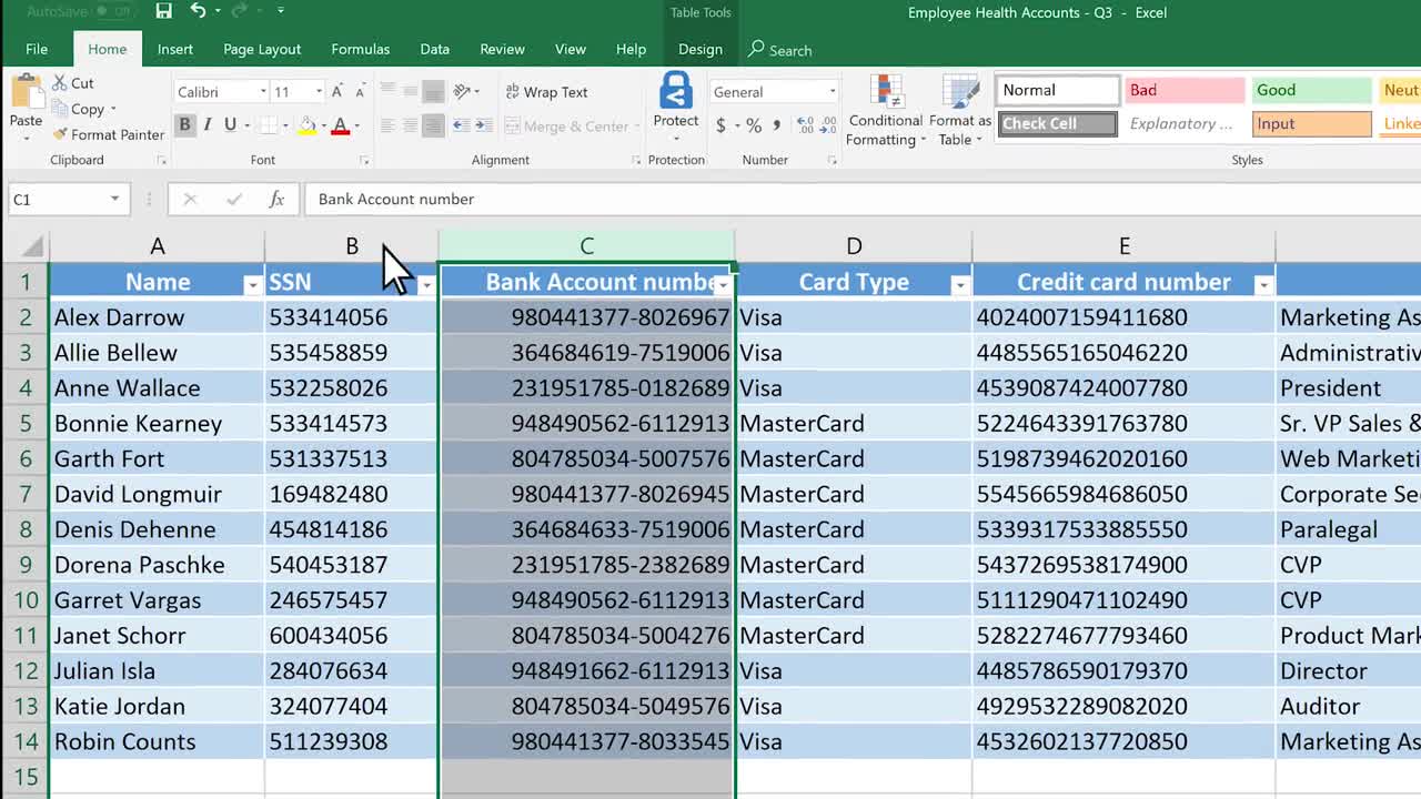 Căn chỉnh hoặc xoay ô trong Excel