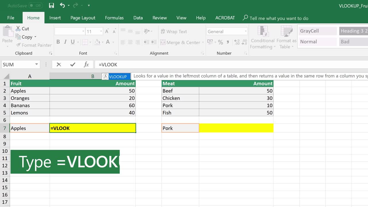 Hàm VLOOKUP trong Microsoft Excel