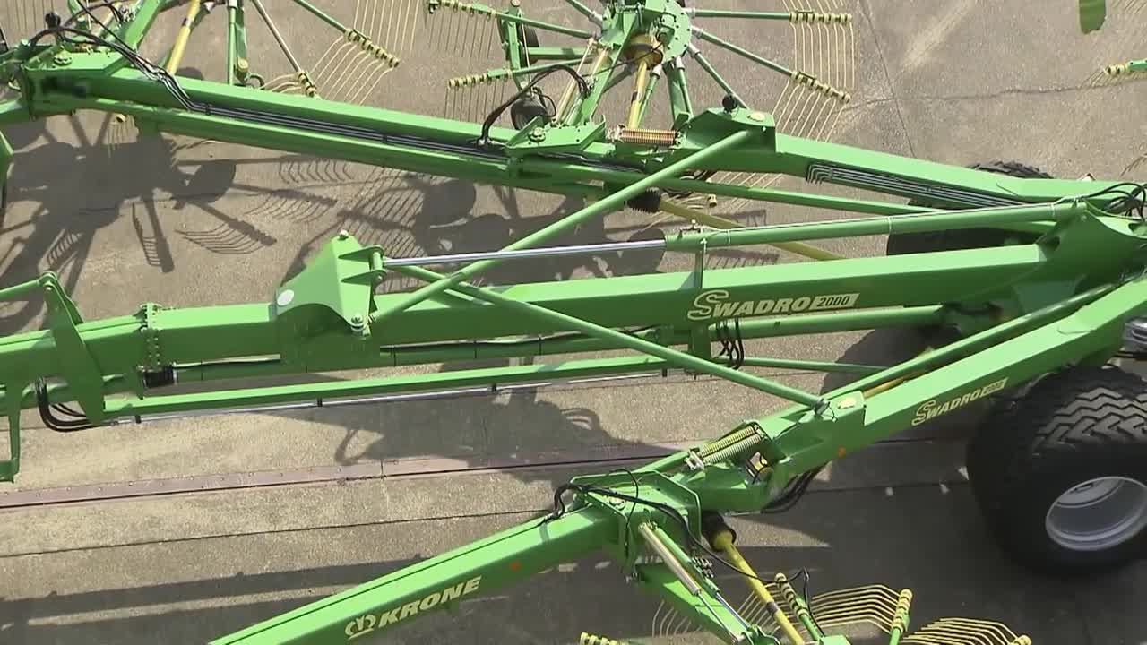 KRONE Swadro 2000 Six Rotor Rakes