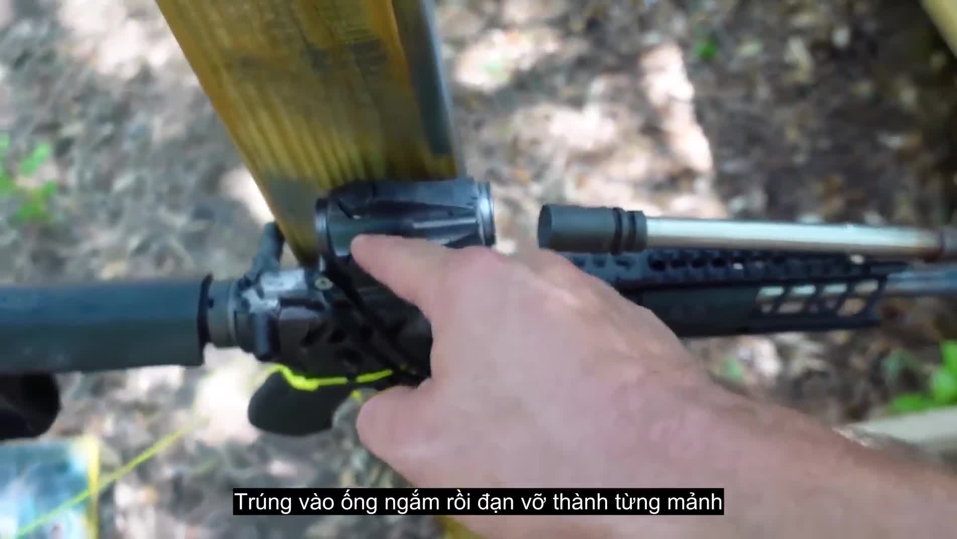 Nòng súng cong thực sự làm thay đổi đường đạn