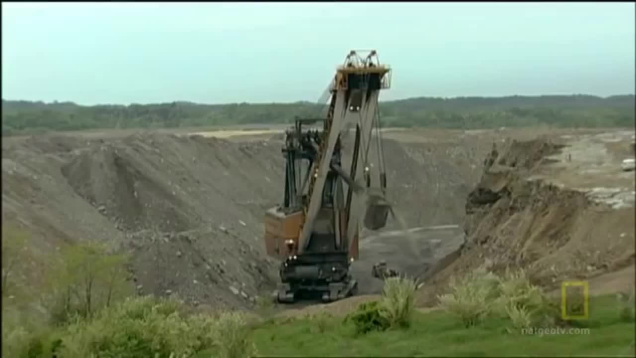 Worlds largest mining shovel the silver spade