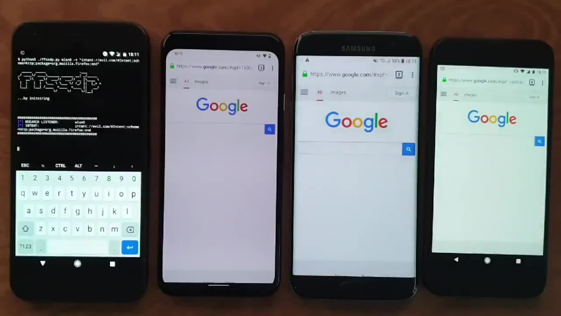 Video demo khai thác lỗ hổng trong Firefox trên Android 1