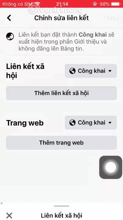 Cách thêm link Instagram vào trang Facebook