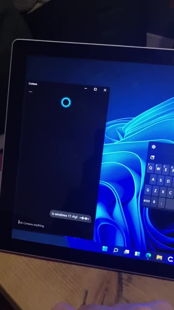 hey Cortana, is Windows 11 real
