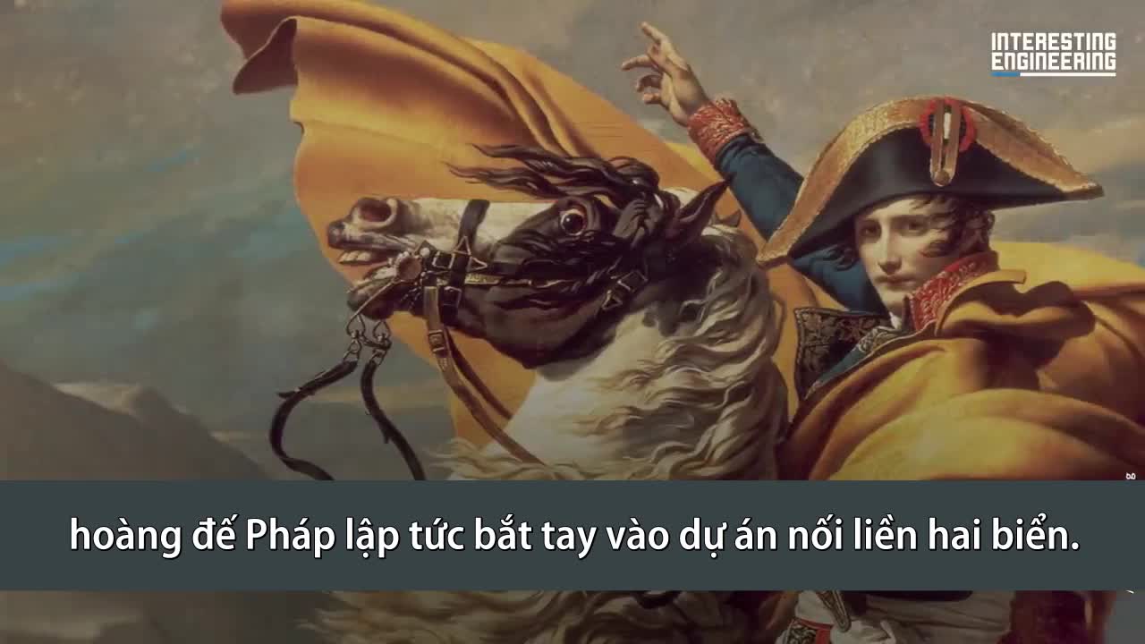 Quá trình xây dựng kênh đào Suez