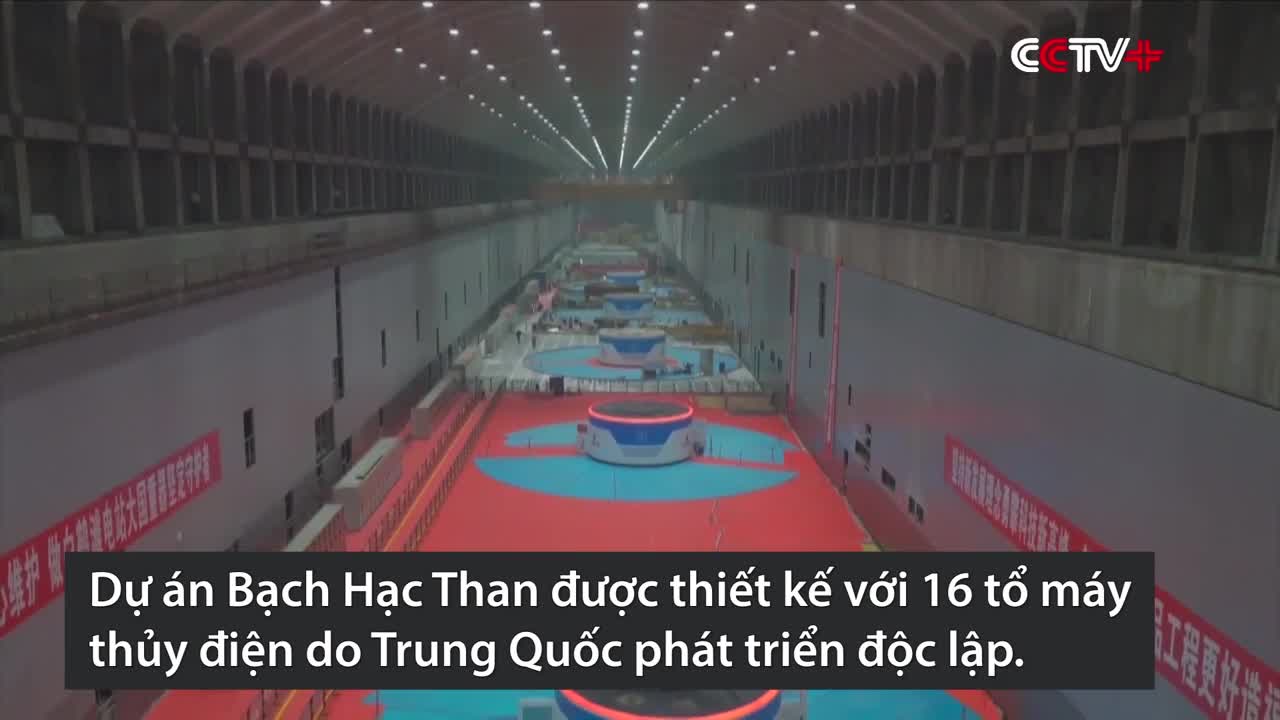 Bên trong tổ máy thủy điện lớn nhất thế giới
