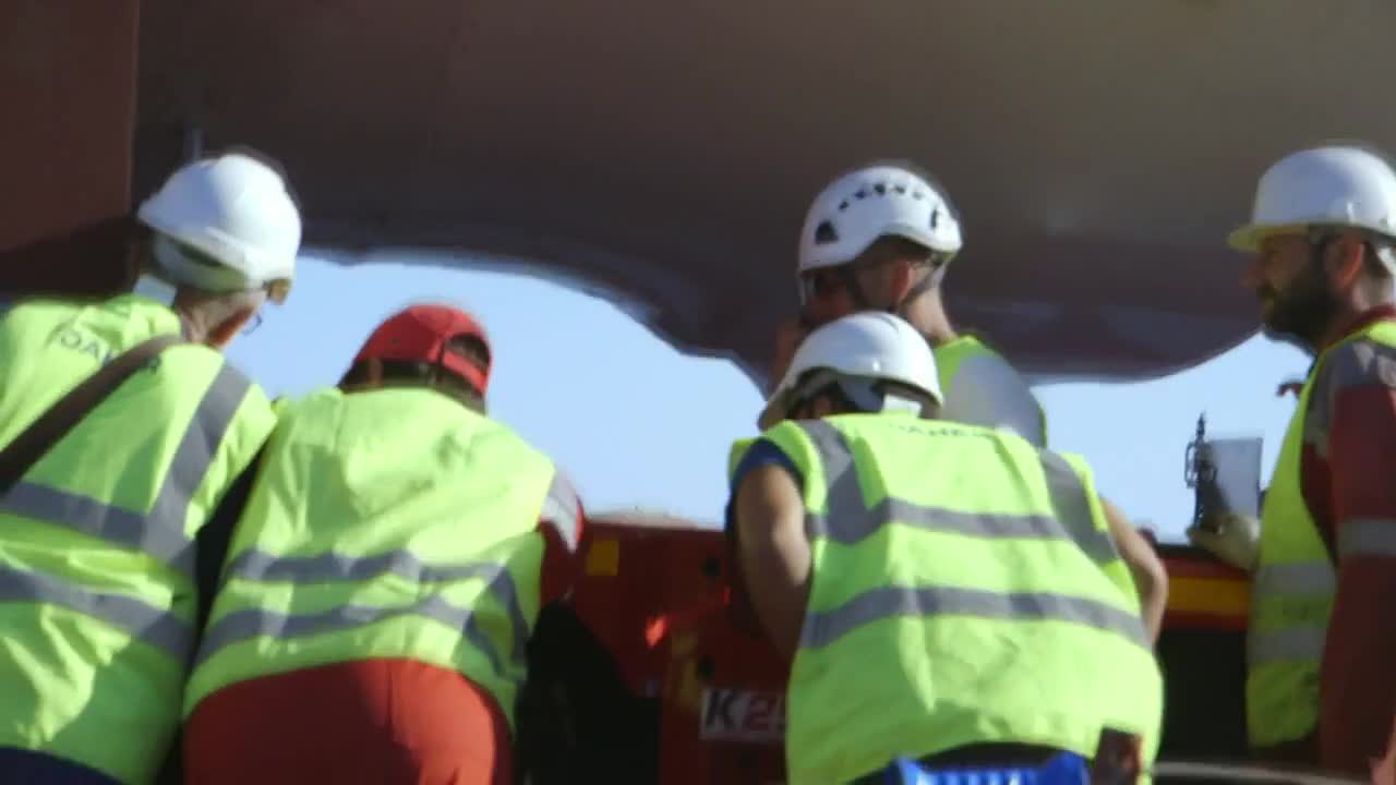 Hành trình vận chuyển bồn chứa lò phản ứng hạt nhân 80 tấn