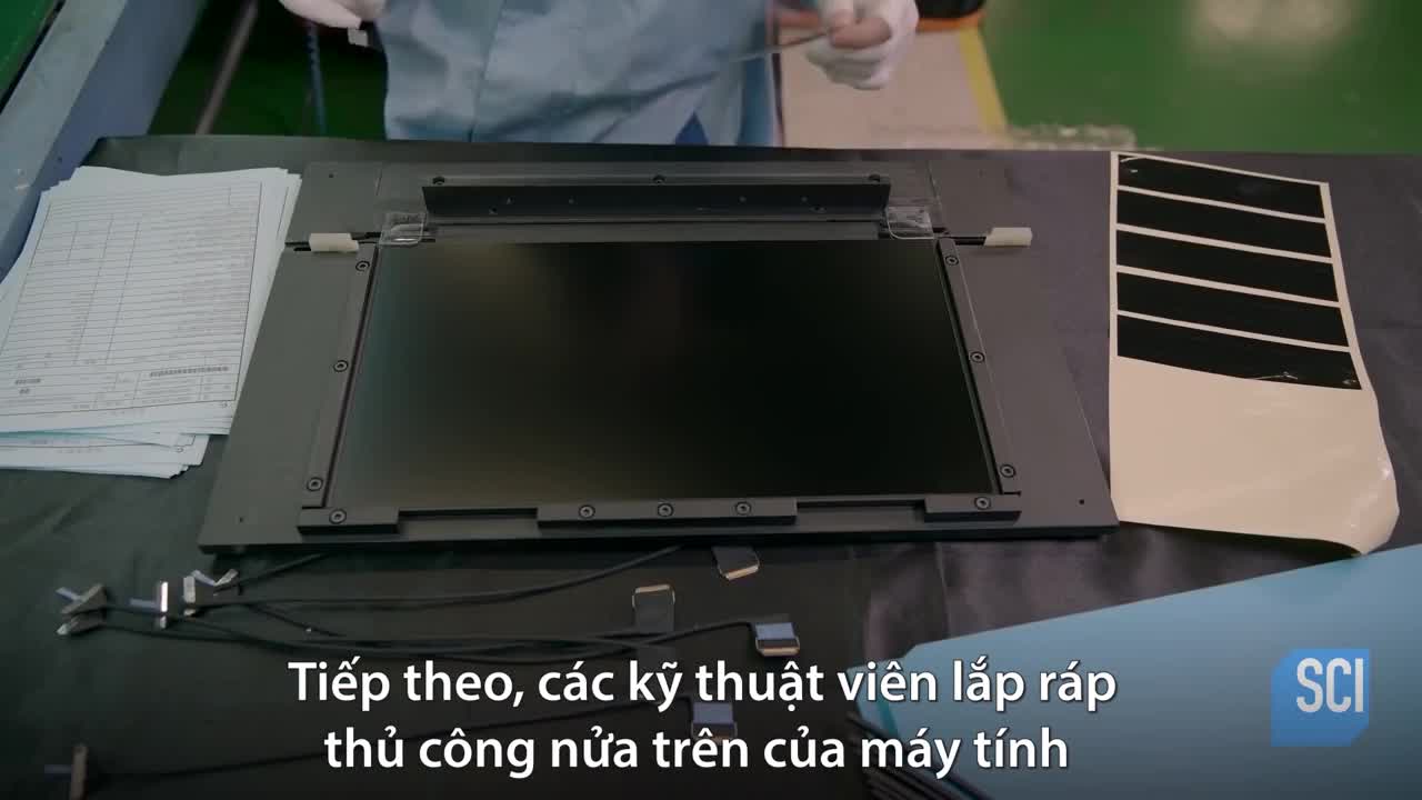 Quy trình sản xuất máy tính xách tay