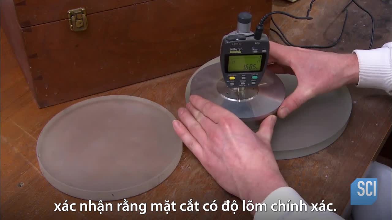 Quy trình sản xuất kính thiên văn