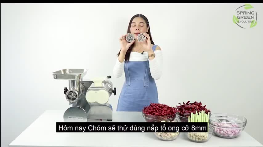Máy xay thịt công nghiệp MGF 2 trong 1 (180-220 kg/h)