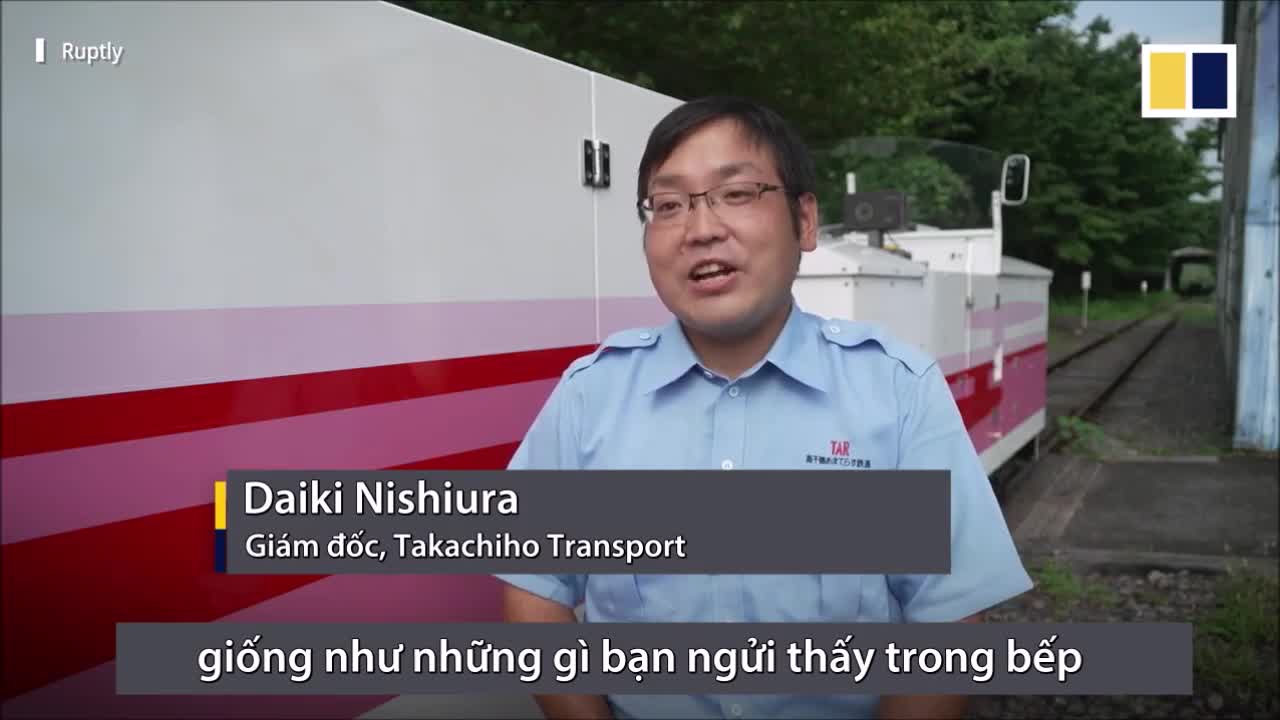 Đoàn tàu chạy bằng dầu ăn thừa