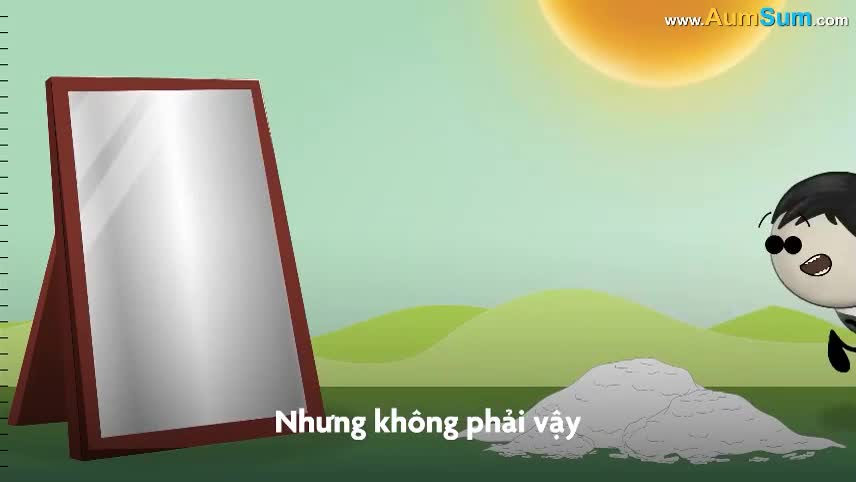 Gương có màu gì?