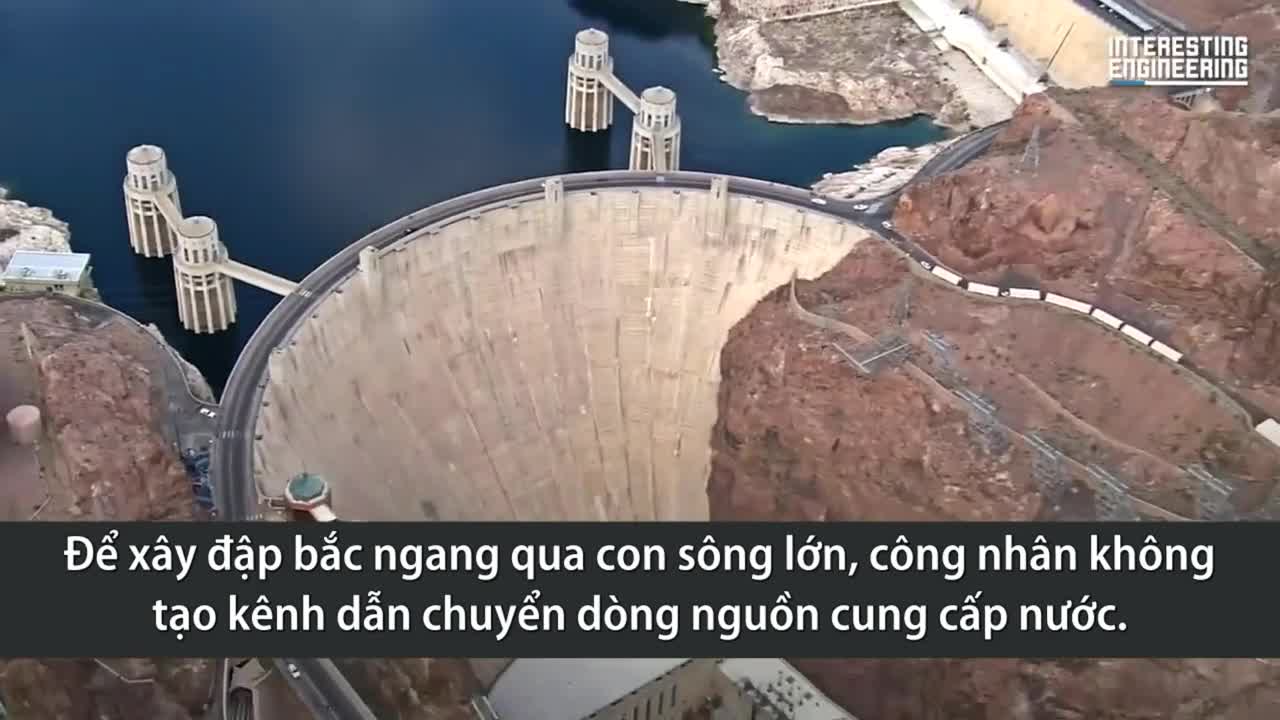 Đập thủy điện được xây như thế nào