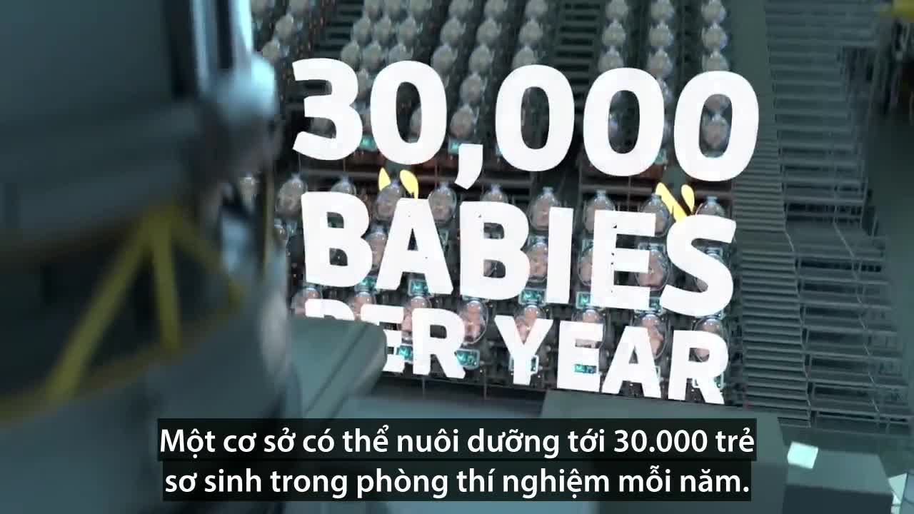 Ý tưởng làm tử cung nhân tạo nuôi 30.000 em bé