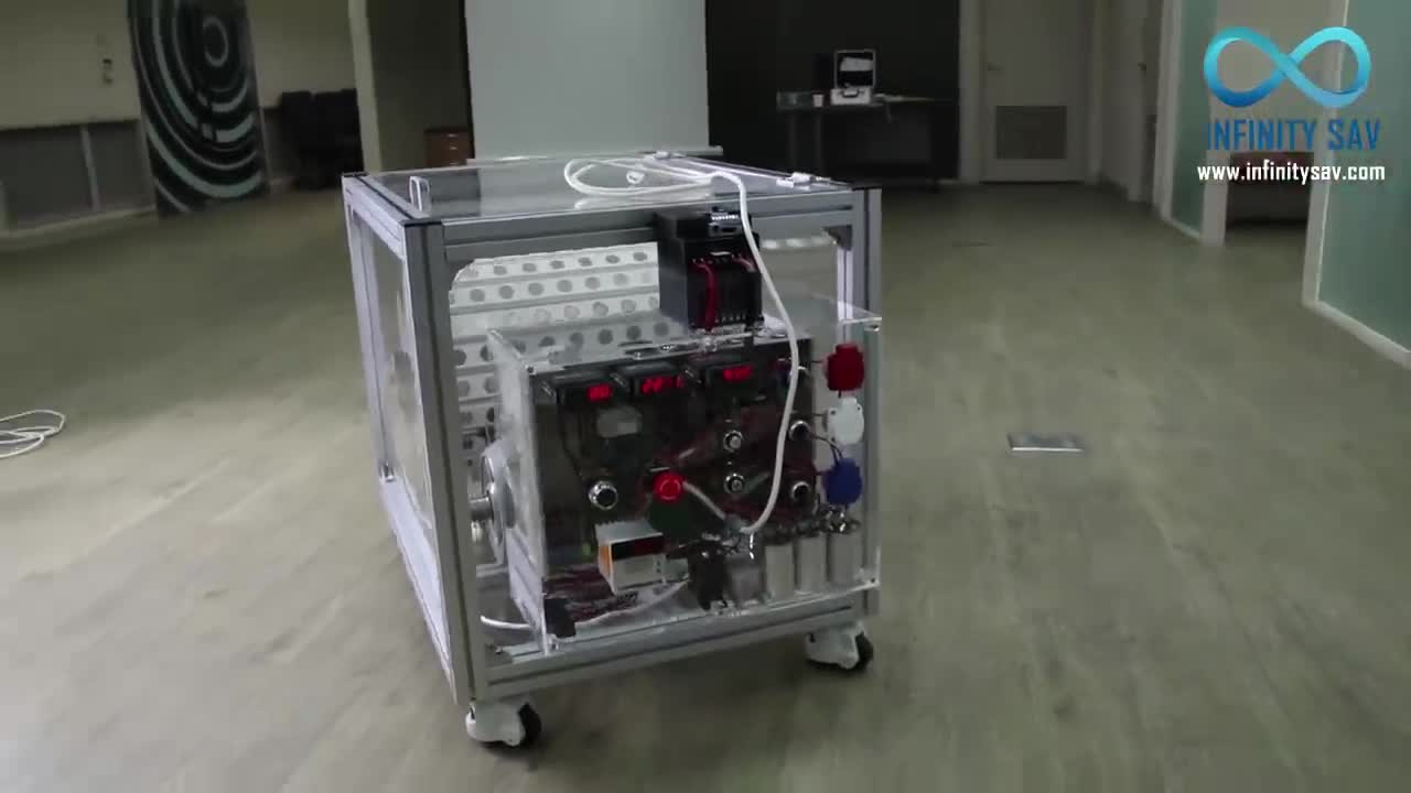 Fuel Free Electromagnetic Generator 10 kW prototype