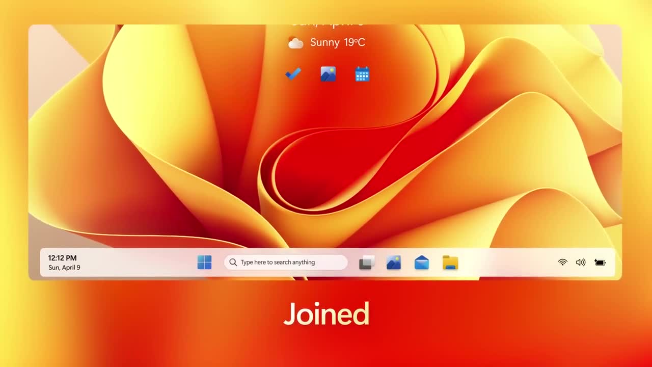 Ý tưởng giao diện Windows 12