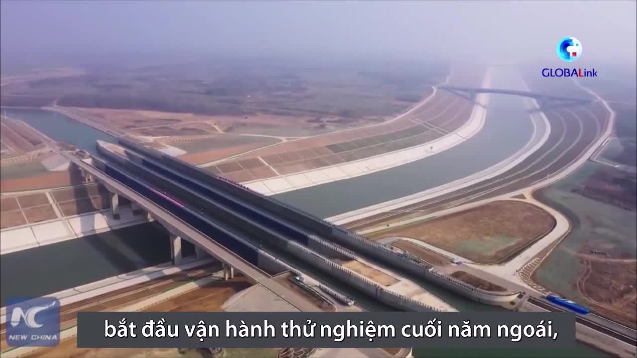 Siêu dự án dẫn nước dài 723 km ở Trung Quốc