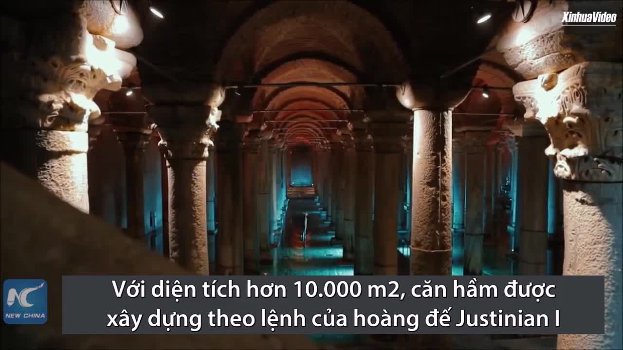 Hầm cổ đại đối phó hạn hán được mệnh danh 'cung điện chìm'