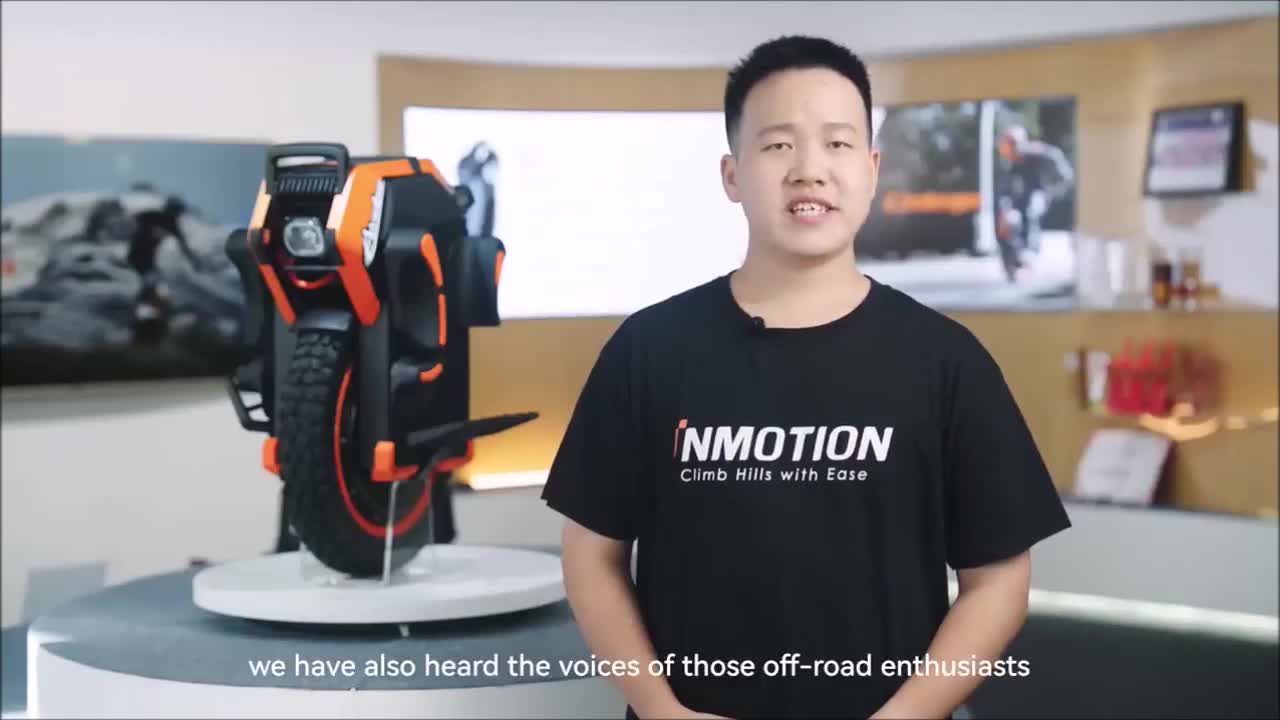 Xe điện vượt địa hình chỉ có một bánh