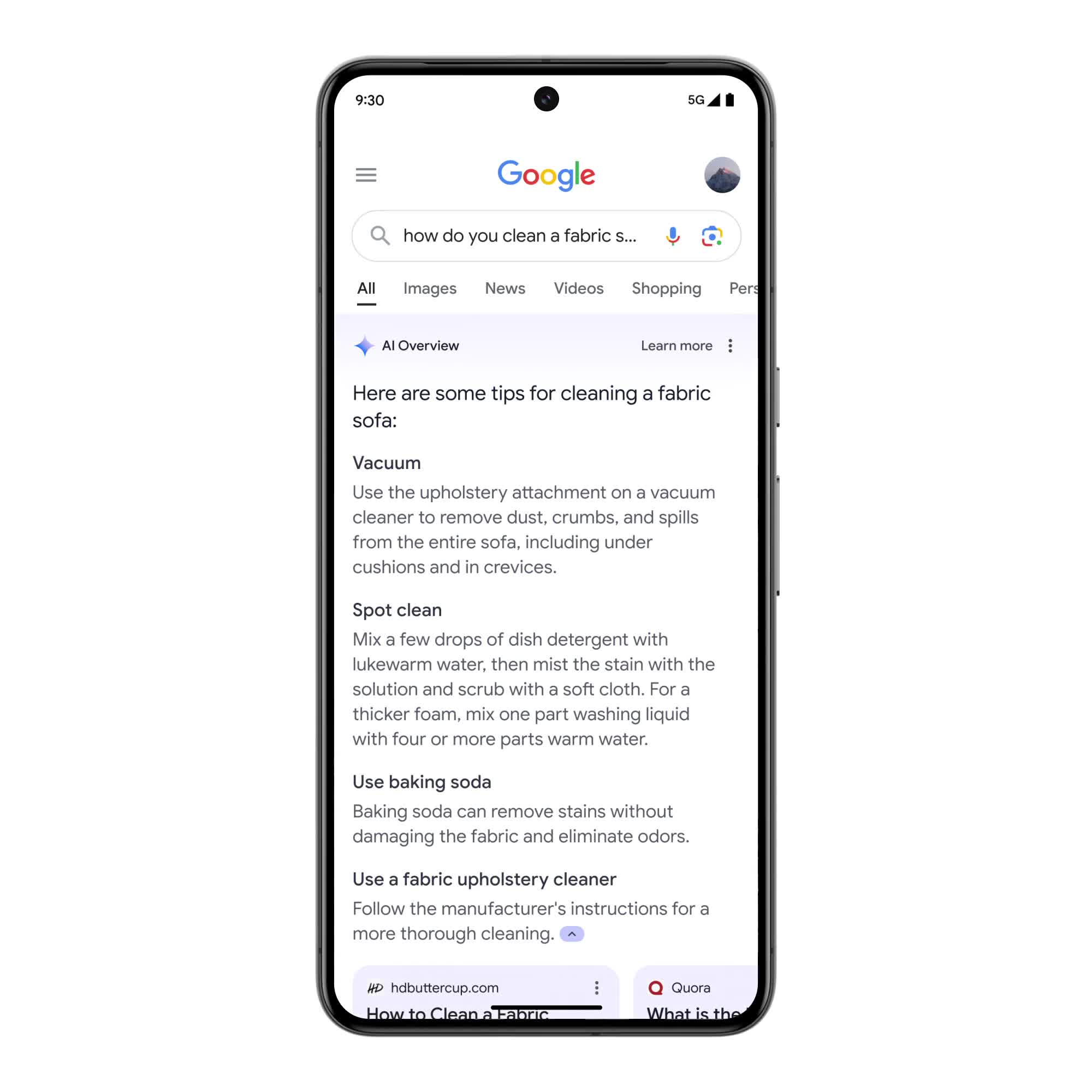 Google search