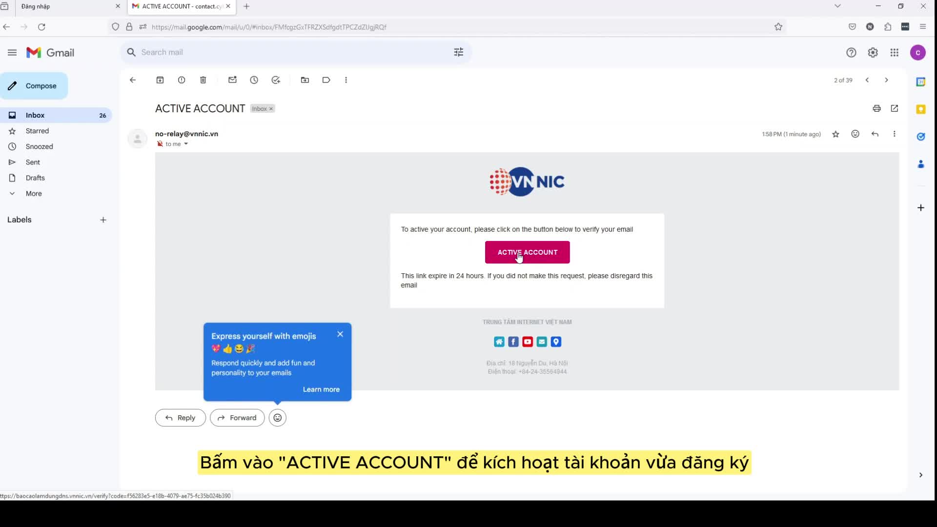 Hướng dẫn cách sử dụng cổng tiếp nhận phản ánh các tên miền bị lạm dụng