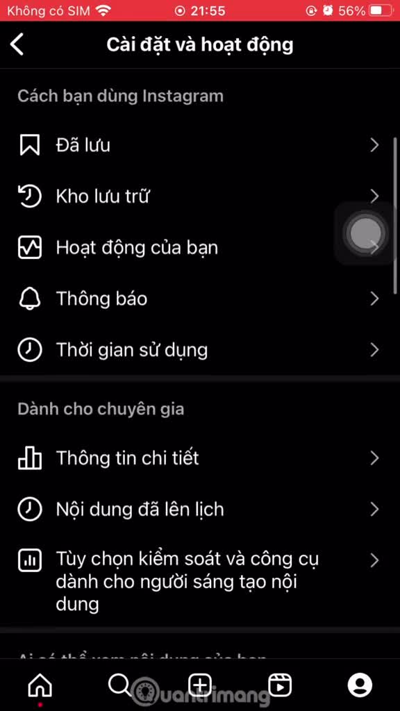Cách chặn tin nhắn Instagram không cần block ai đó