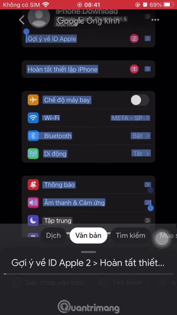 Cách trích xuất, sao chép văn bản từ ảnh trong Google Photos