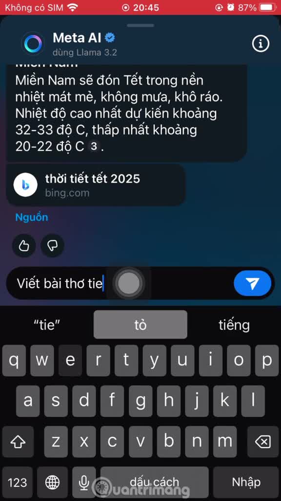 Hướng dẫn sử dụng Meta AI trên Instagram