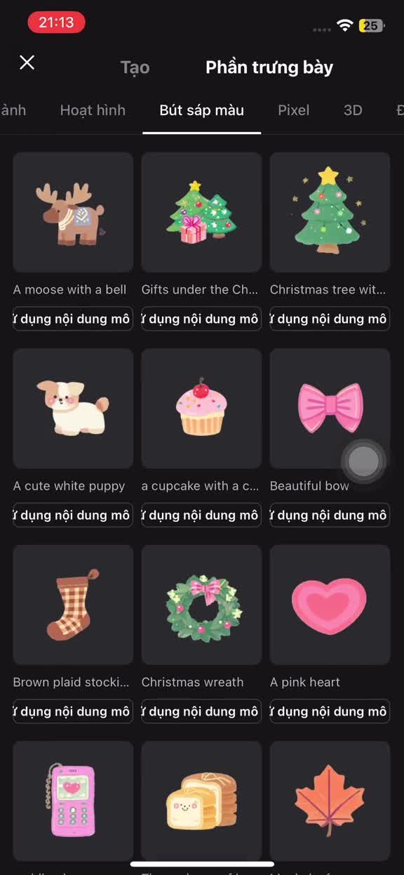 Hướng dẫn tạo sticker AI trên CapCut