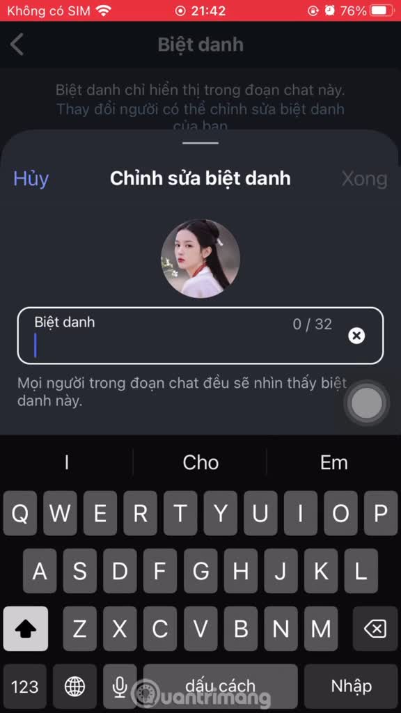 Cách đặt biệt danh trong Instagram