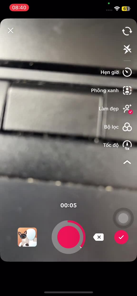 Cách xóa nền ảnh tạo sticker trong TikTok