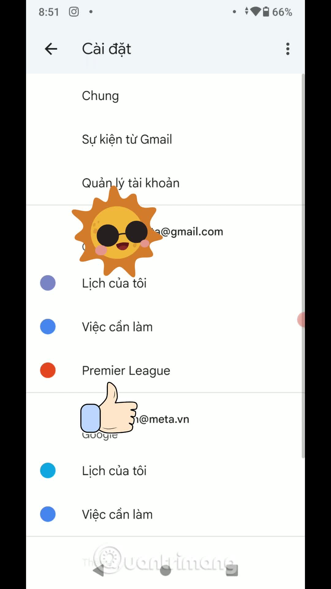 Cách bật Dark Mode cho Google Calendar