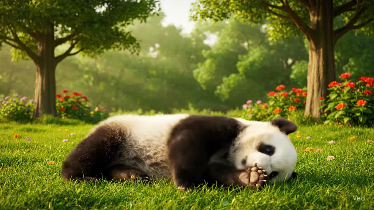 Tạo Video Gấu Trúc Chơi Đùa
