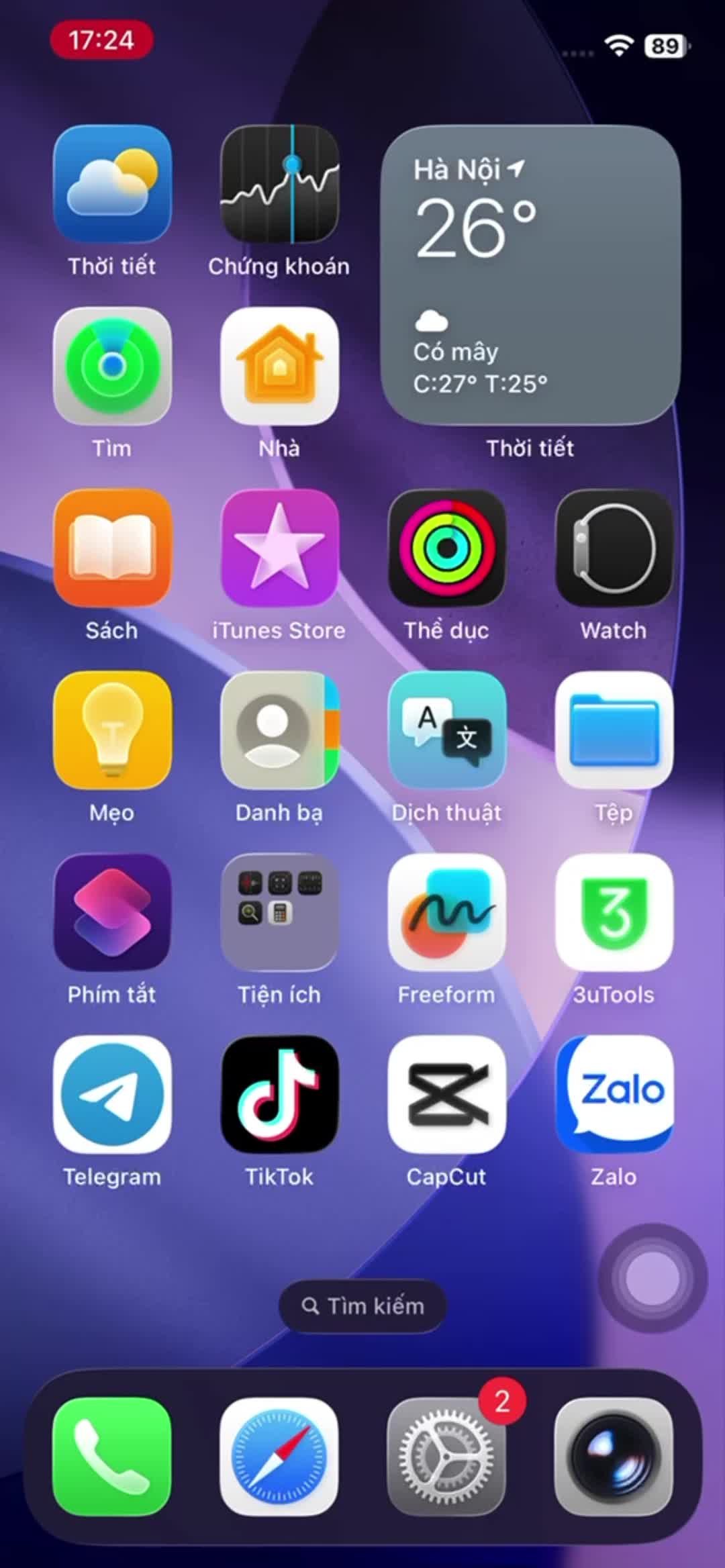Hướng dẫn đặt icon app trong suốt trên iOS 26