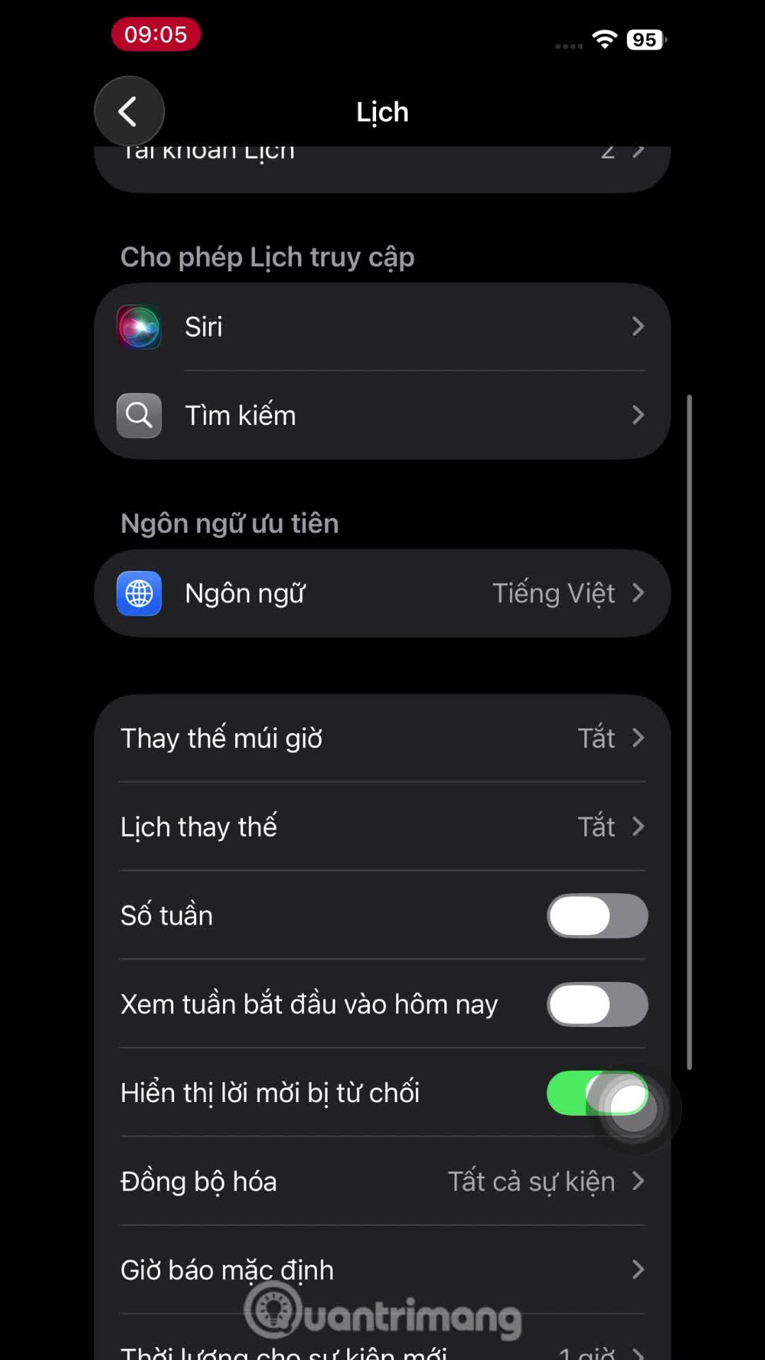 Hướng dẫn xem lịch âm trên màn hình khóa iPhone