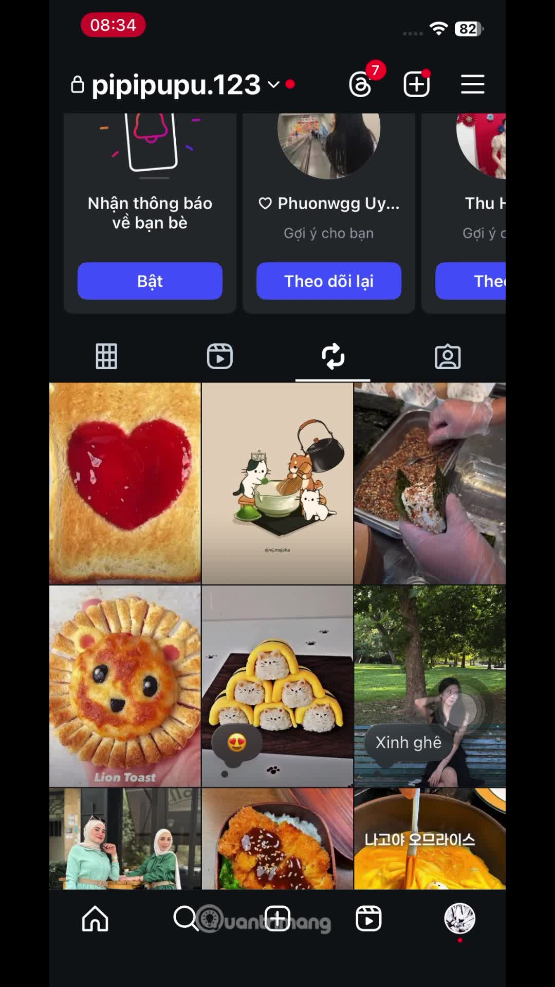 Hướng dẫn xóa bài đăng lại trên Instagram