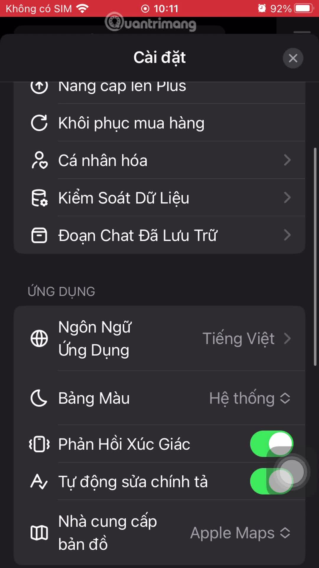 Hướng dẫn giải phóng bộ nhớ lưu trữ ChatGPT
