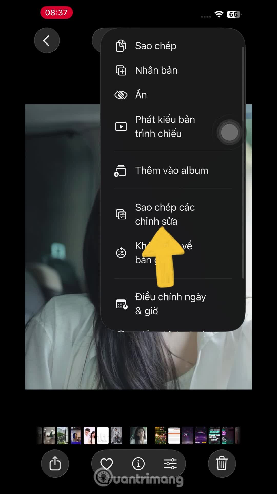Cách lật nhiều hình ảnh cùng lúc trên iPhone