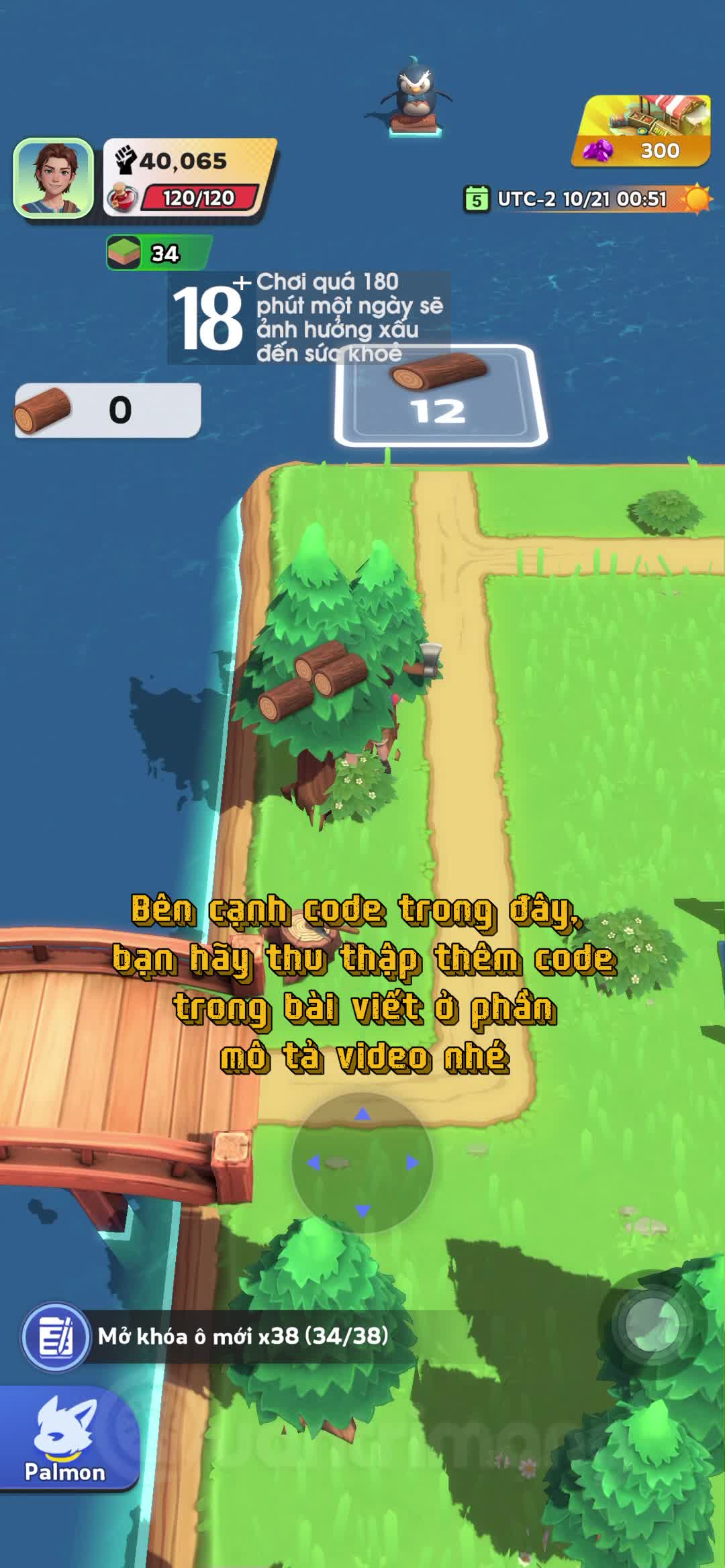 Danh sách Code Palmon Survival mới nhất và cách đổi code