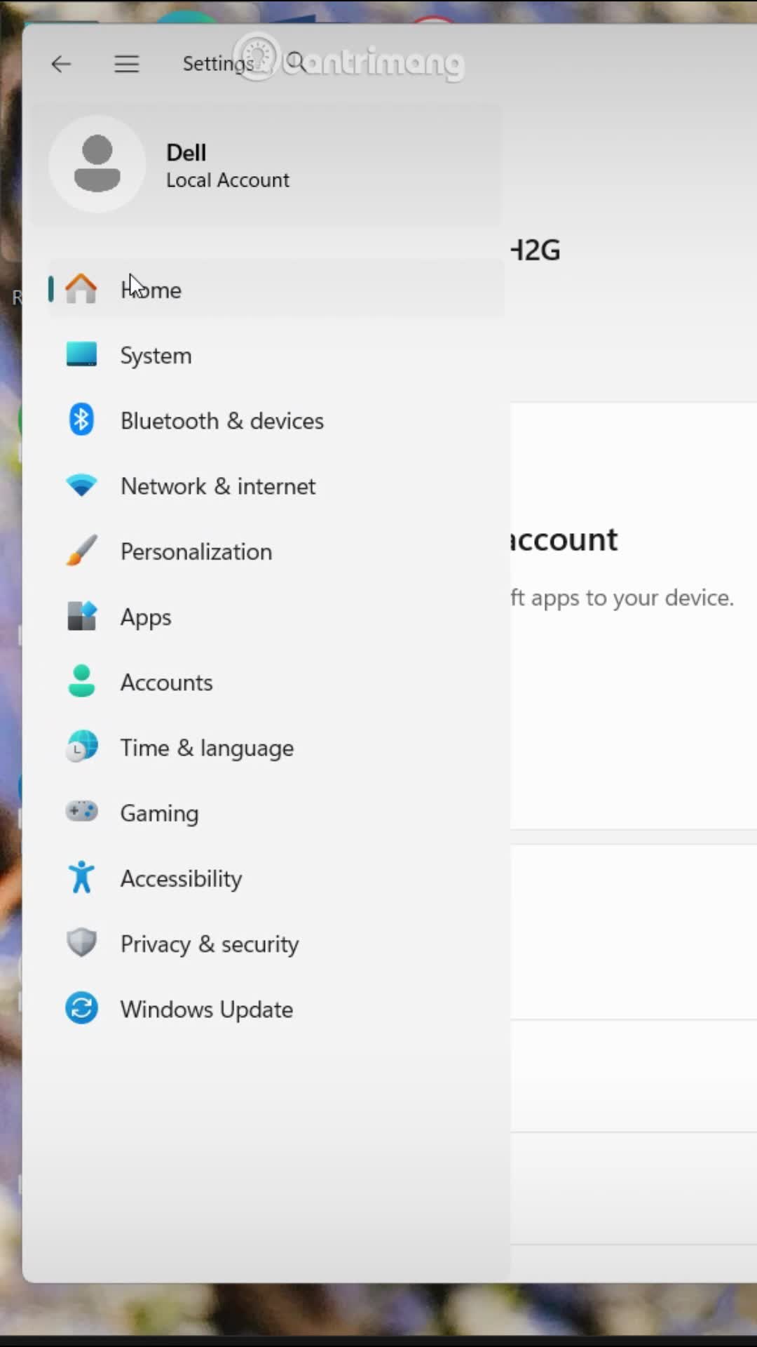 Cách ẩn đề xuất trong Start Menu Windows 11