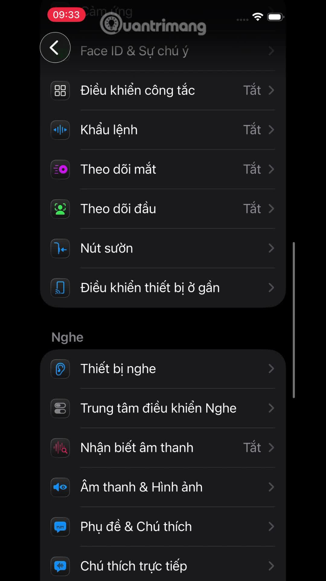 Hướng dẫn điều khiển iPhone bằng cử chỉ đầu