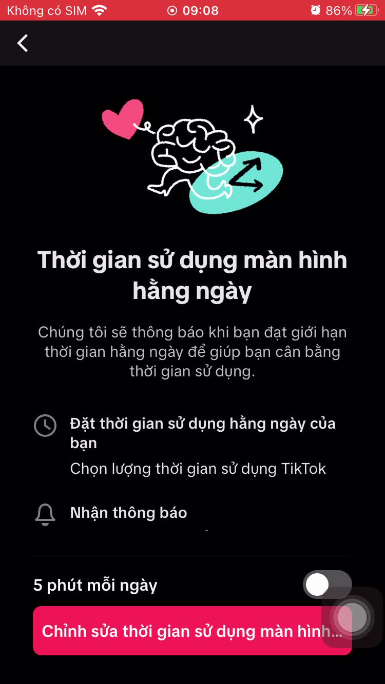 Cách giới hạn thời gian sử dụng TikTok