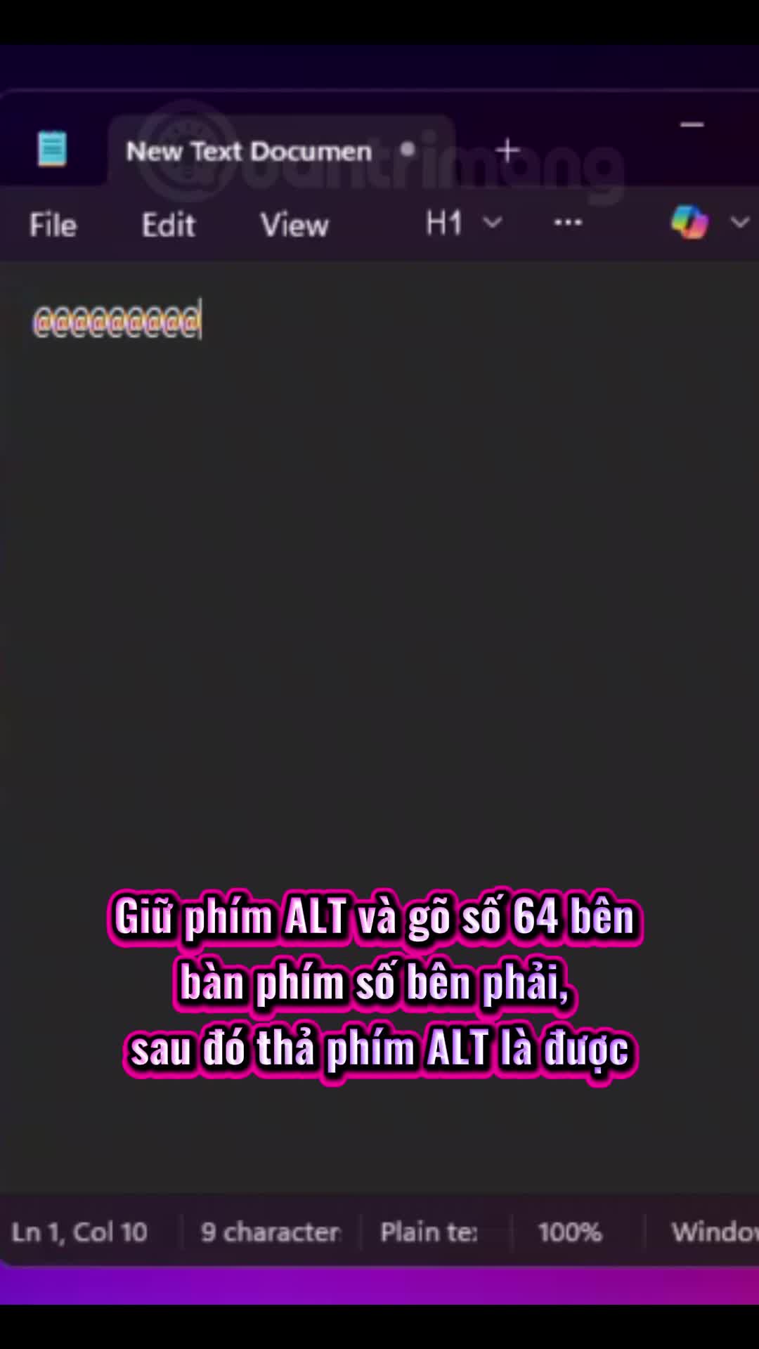 Cách gõ a còng @ trên bàn phím máy tính, điện thoại