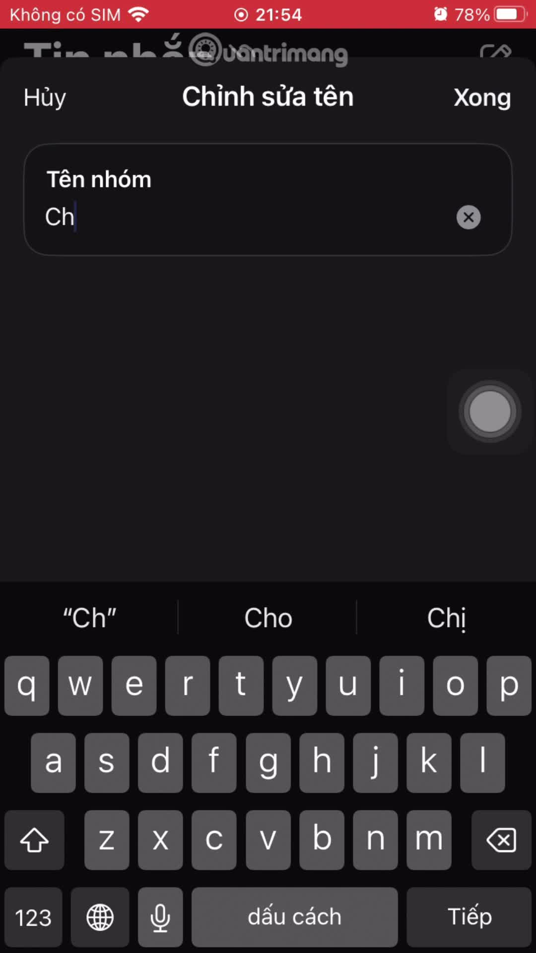 Hướng dẫn tạo nhóm chat trên Threads