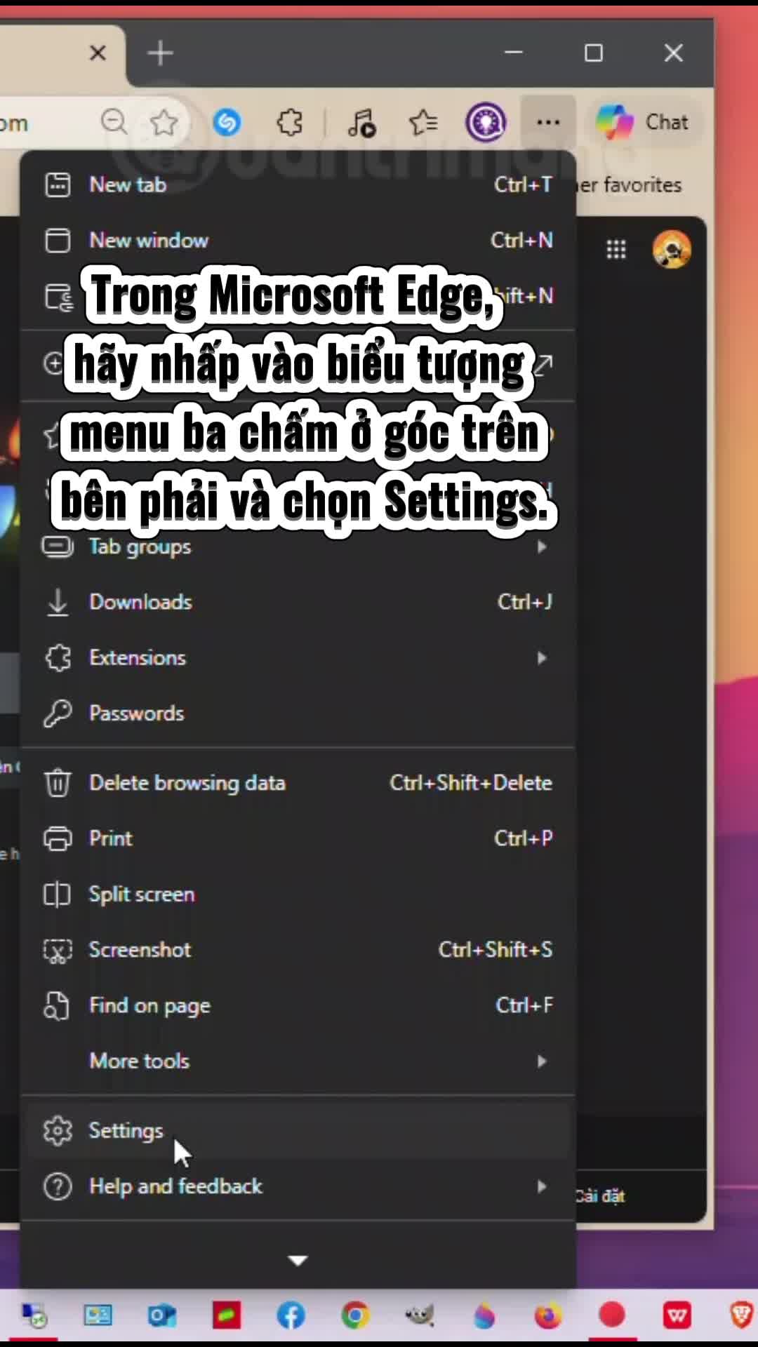 Bật tắt SmartScreen trên trình duyệt Microsoft Edge