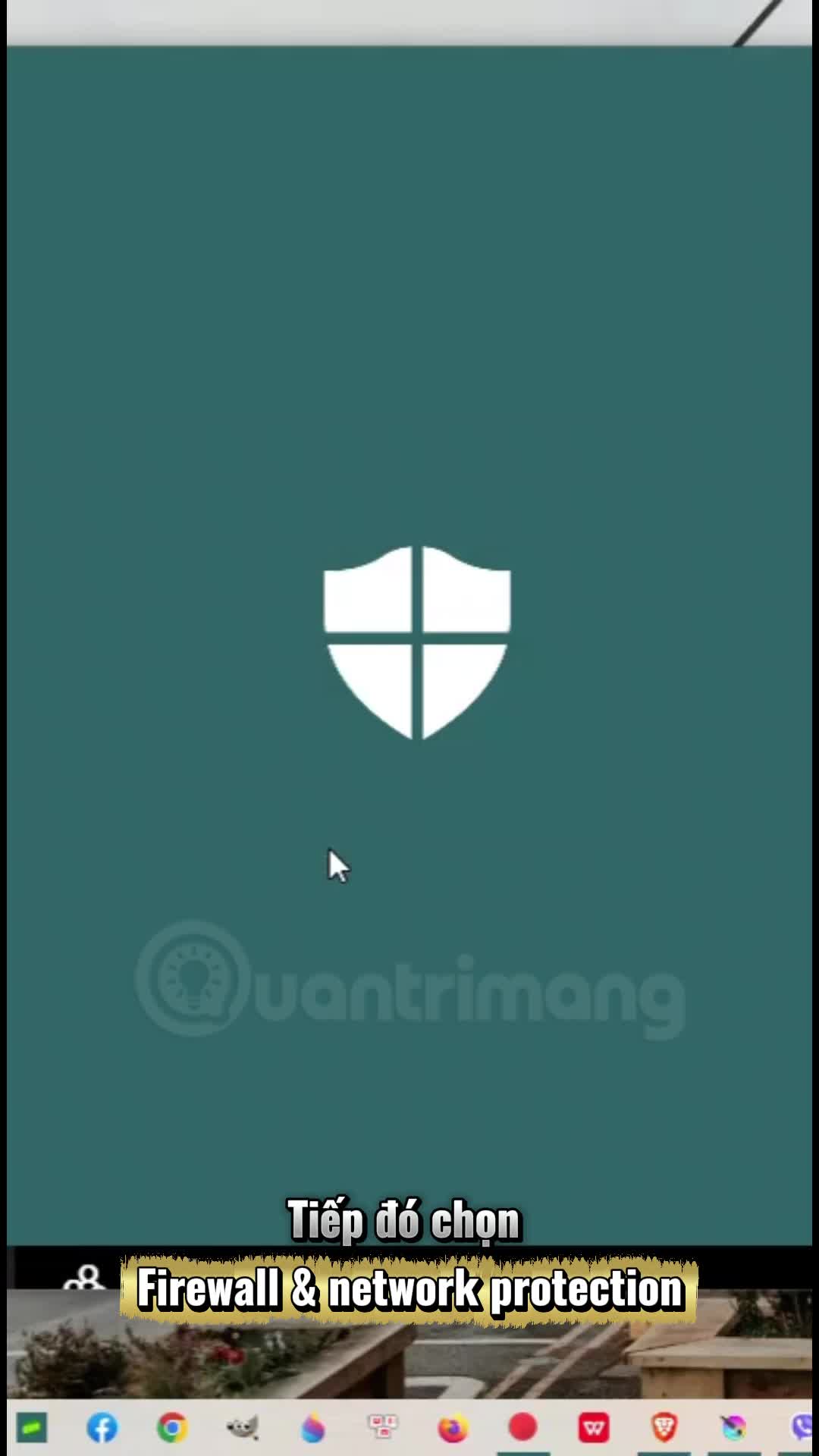 Cách tắt Firewall trên Windows 10 bằng Windows Security