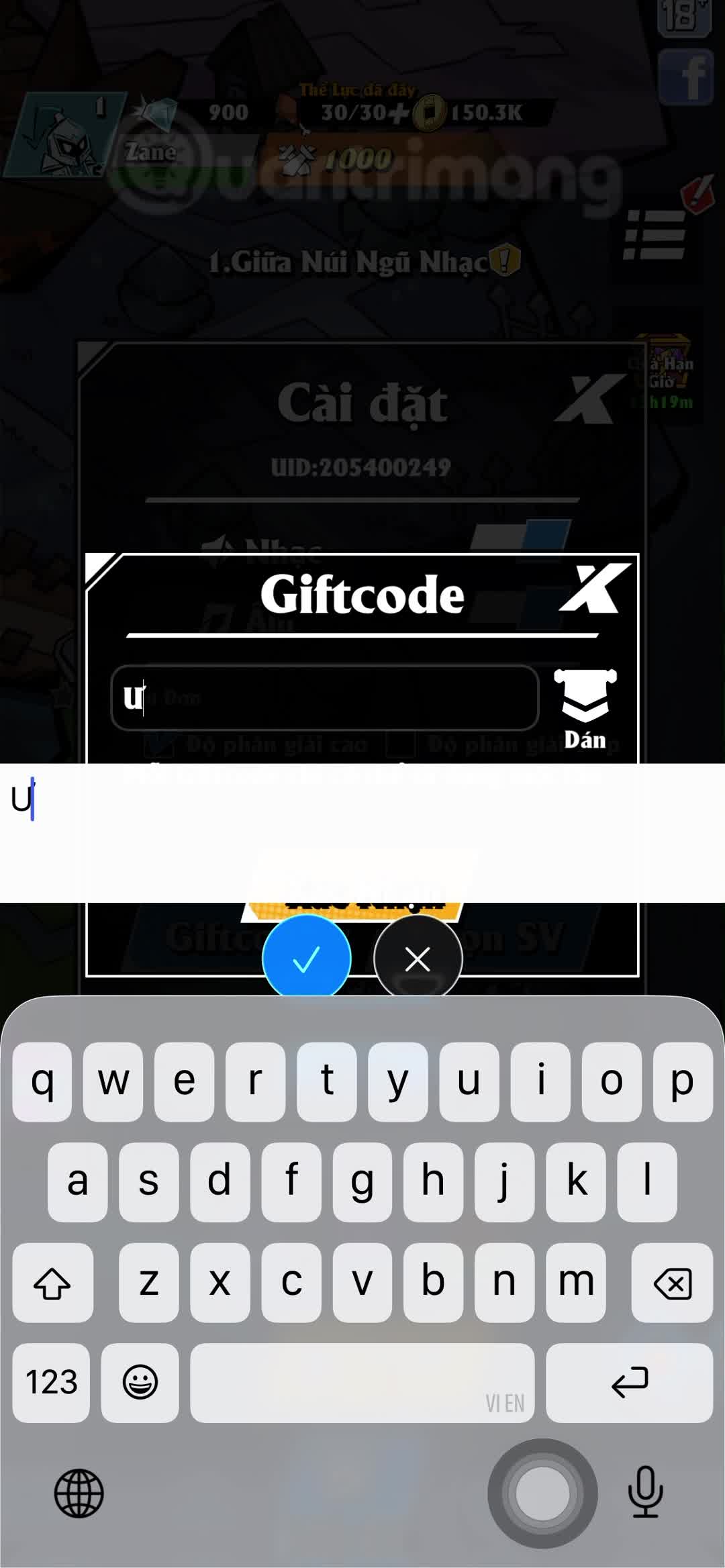 Hướng dẫn đổi code Tiểu Chiến Thần - Chiến Thần Mini mới nhất